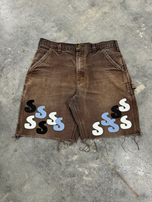Faded Work Short (30 Waist)