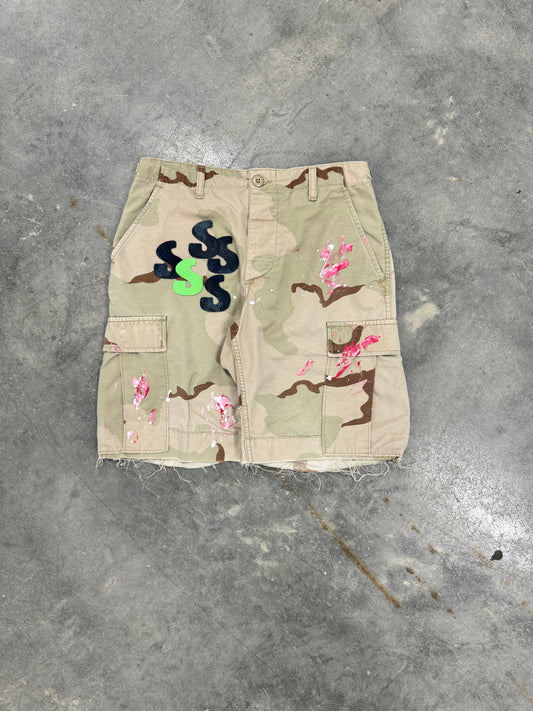 Midnight Camo Short (28-30 Waist)