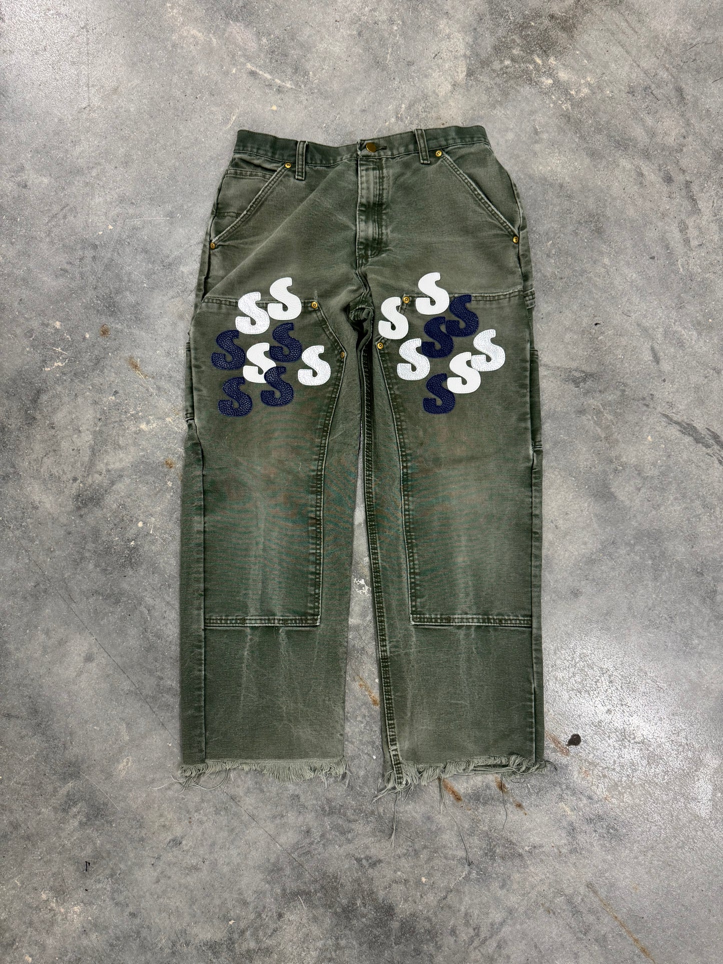 Faded Double Knee (30 Waist)