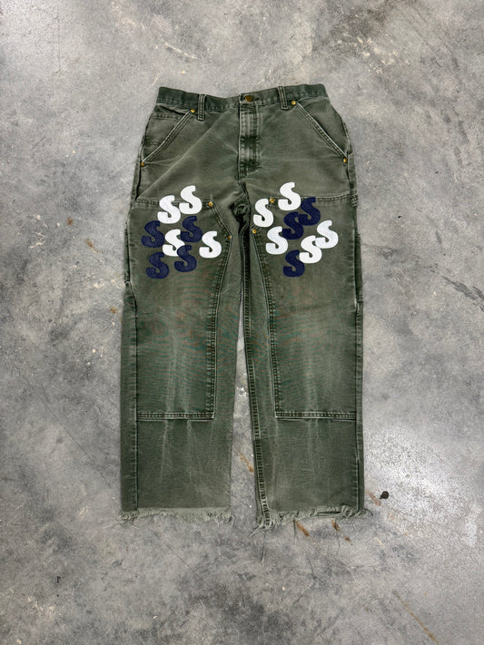 Faded Double Knee (30 Waist)