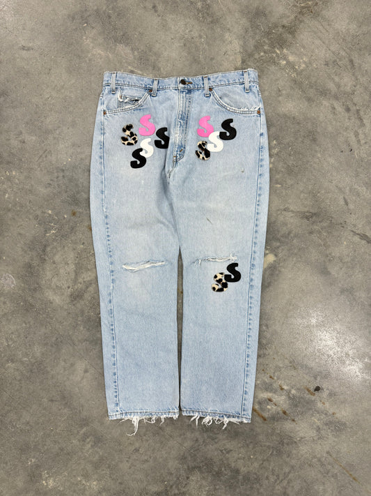 Basic Denim Pants (36 Waist)