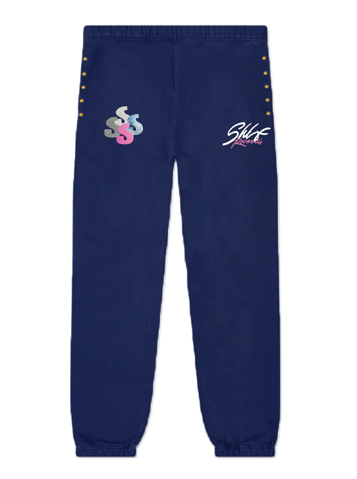 Records Sweatpants Navy