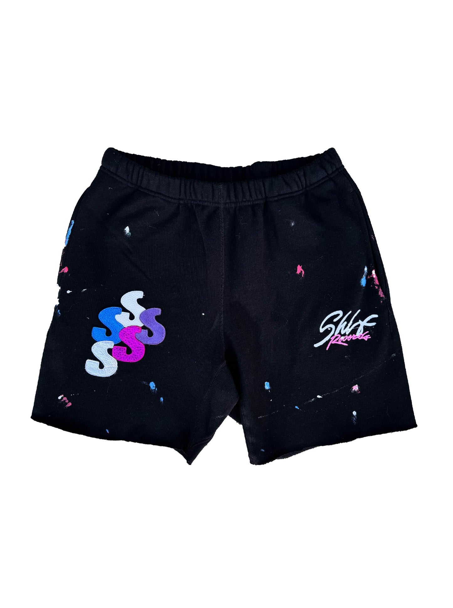 Records Shorts Black